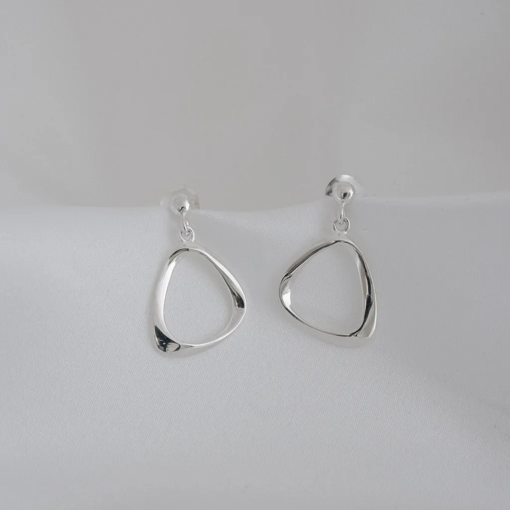 Josie Triangle Drop Earrings