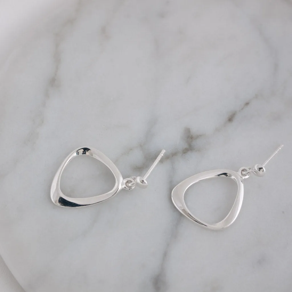 Josie Triangle Drop Earrings