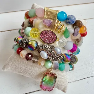 ‘Joy’ Set of 5 Bracelets