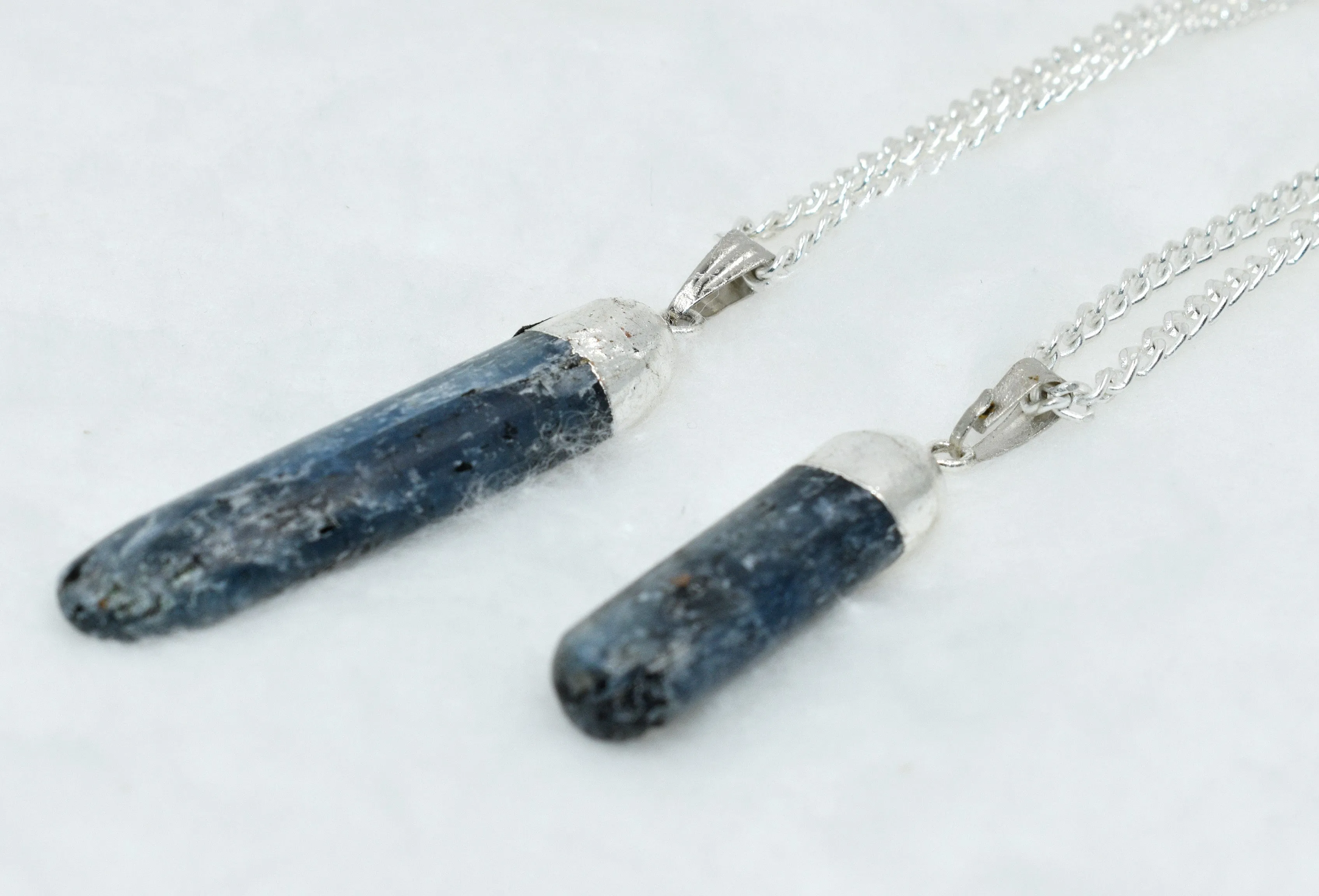 Kyanite Rough Stone Pendants