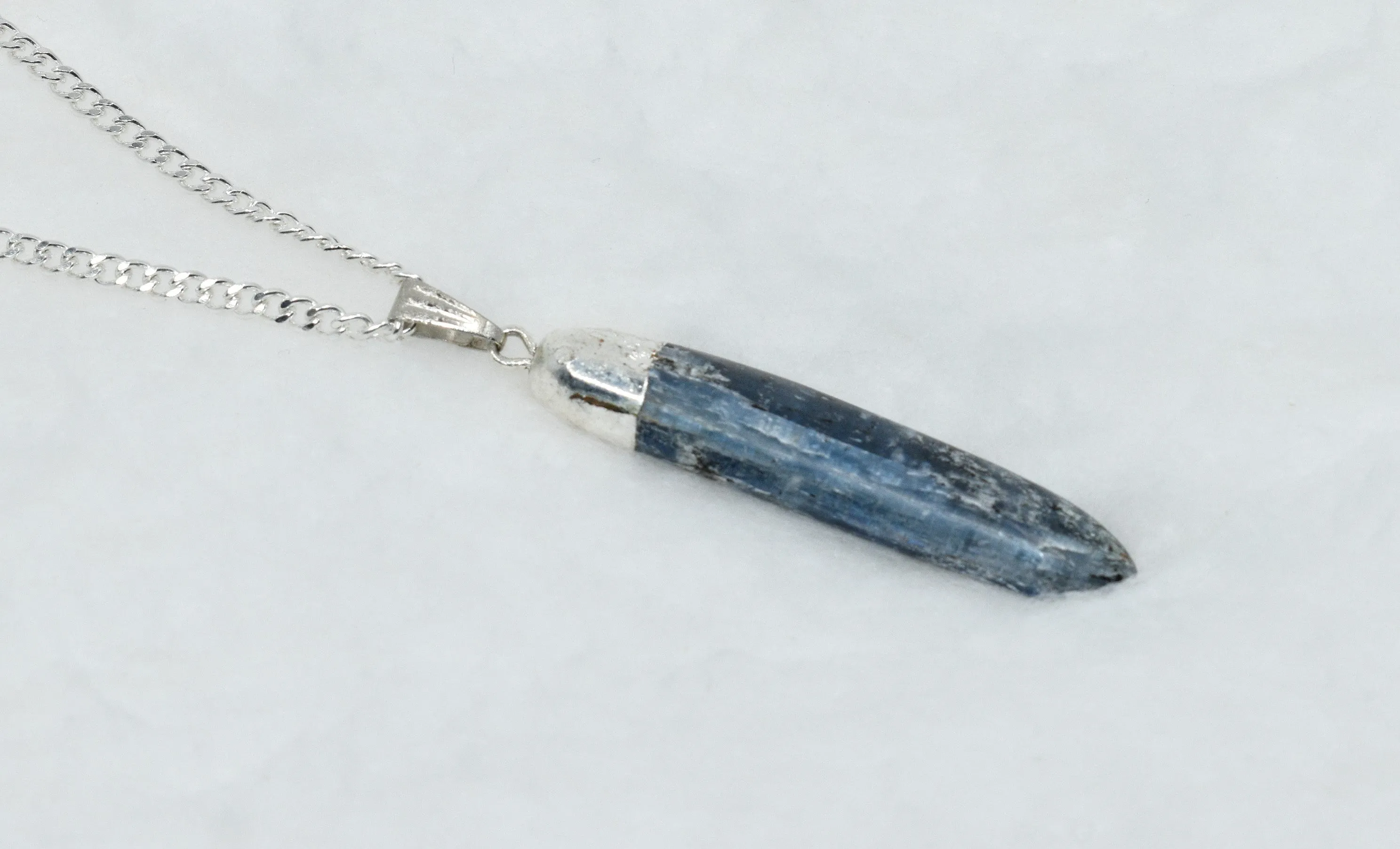 Kyanite Rough Stone Pendants