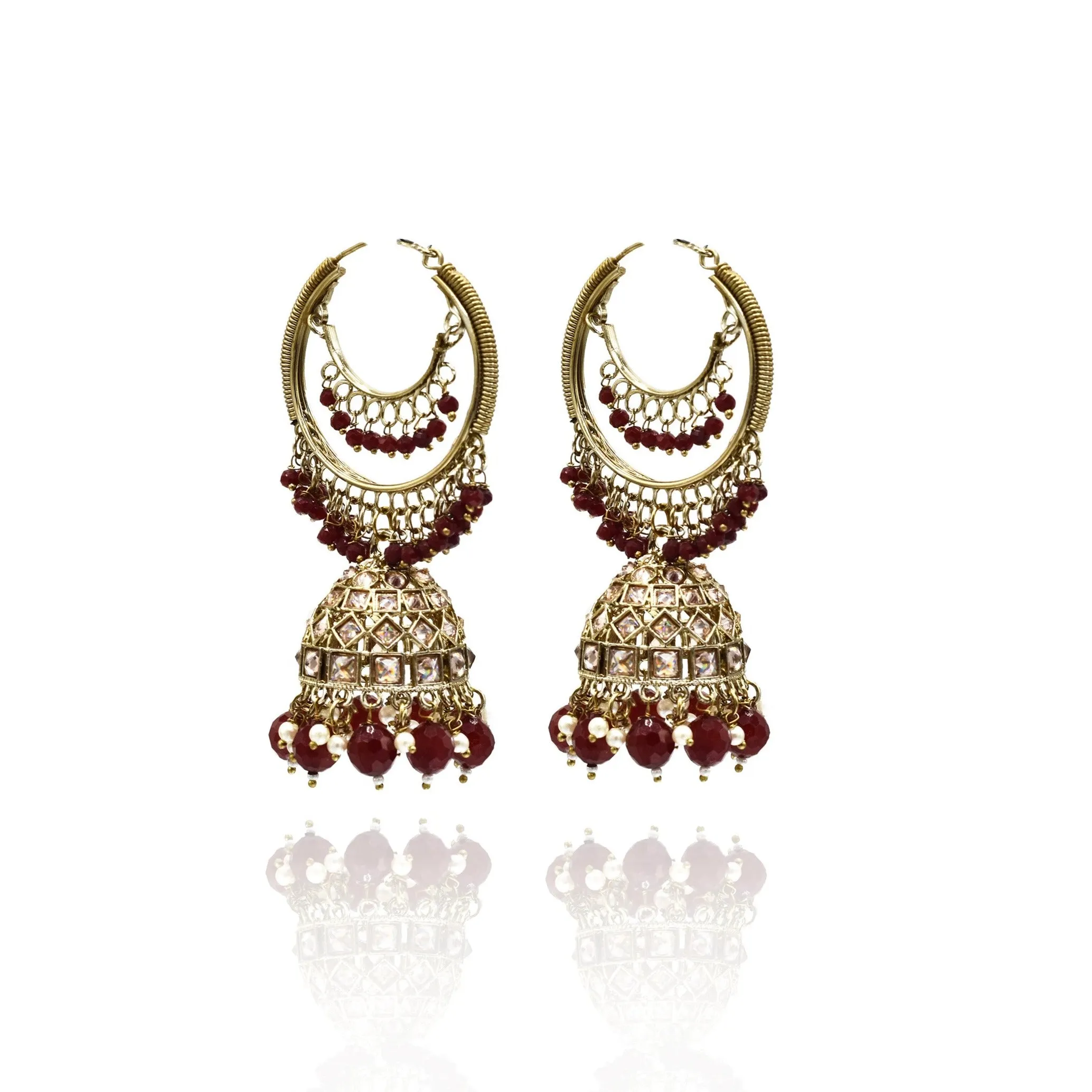 Lalita Jhumka Earrings