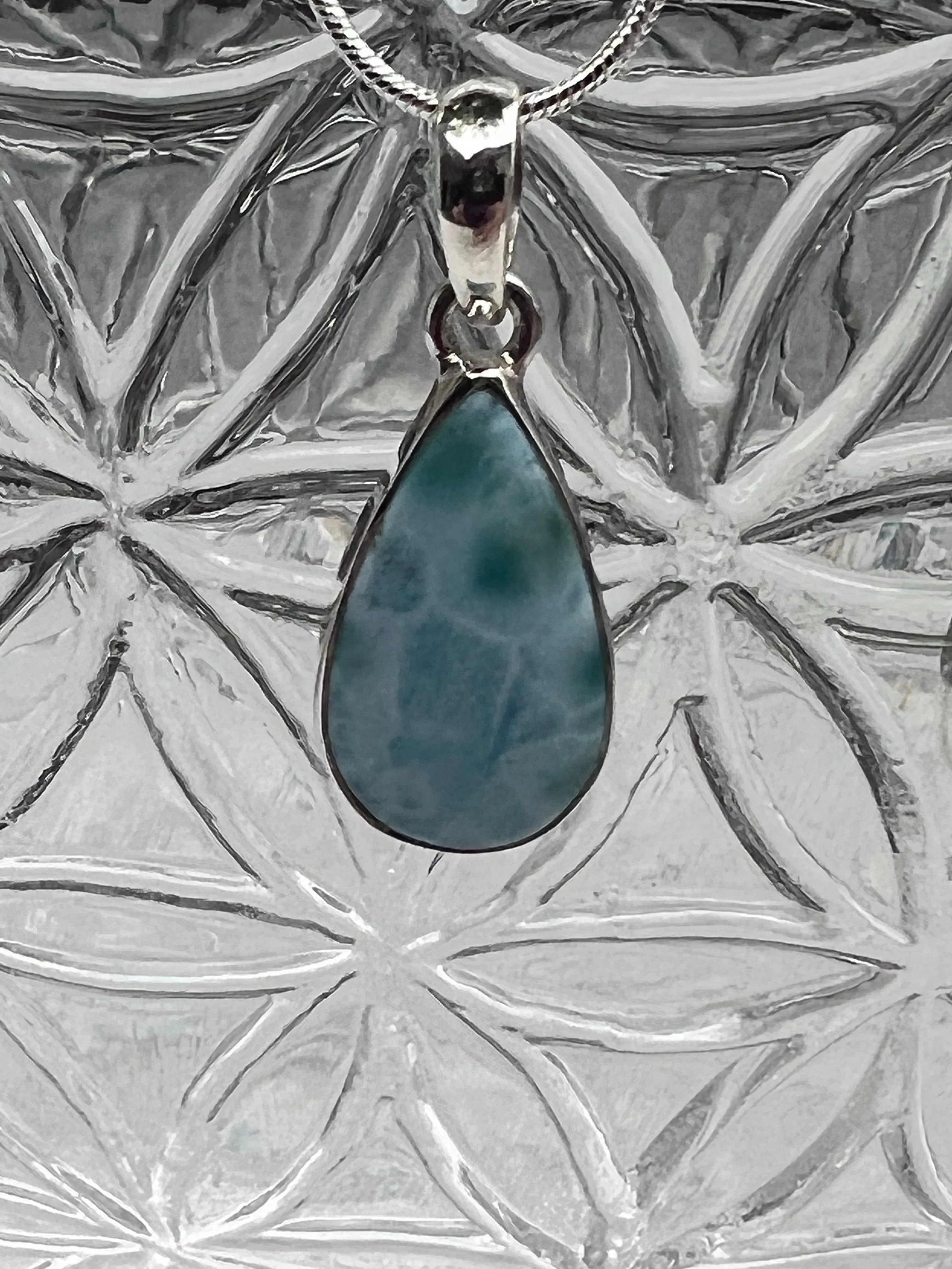 Larimar pendants