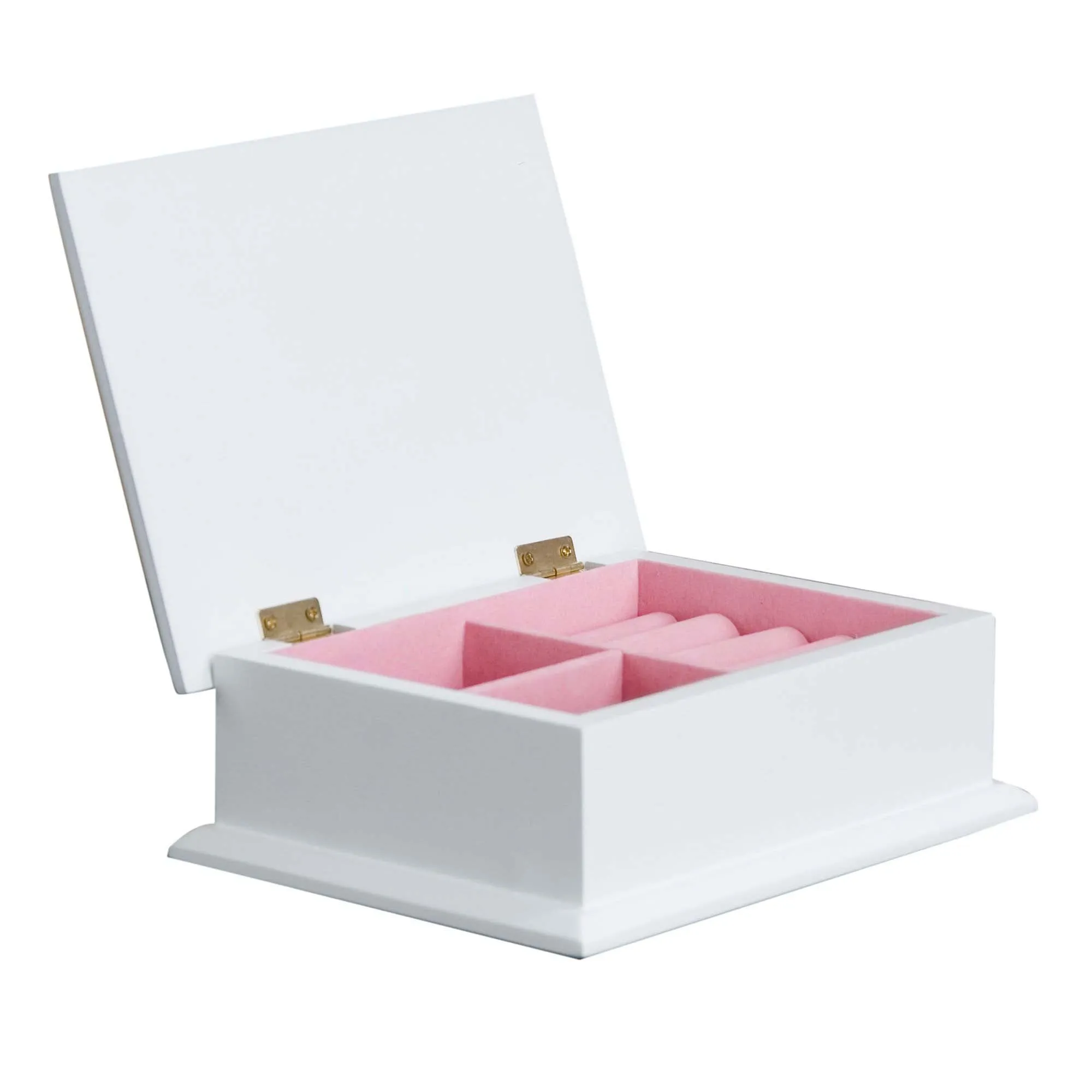 Lift Top Jewelry Box - Navy Elephant