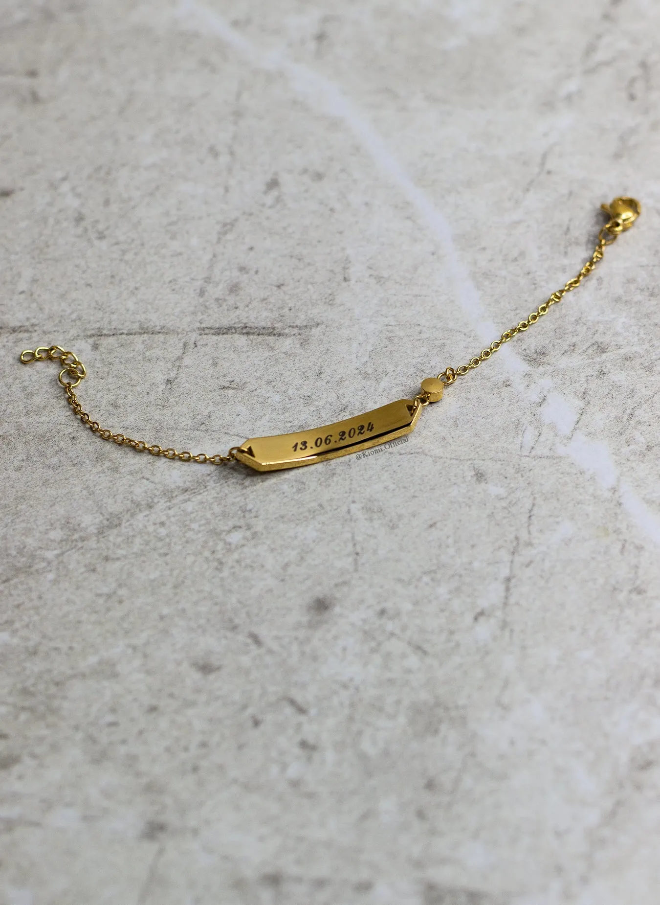 Little Roots Personalised Bracelet Boy