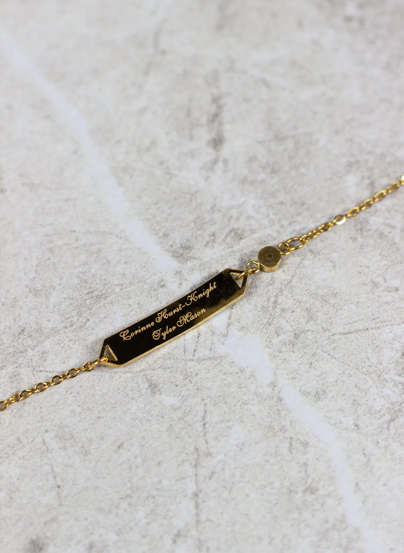 Little Roots Personalised Bracelet Boy