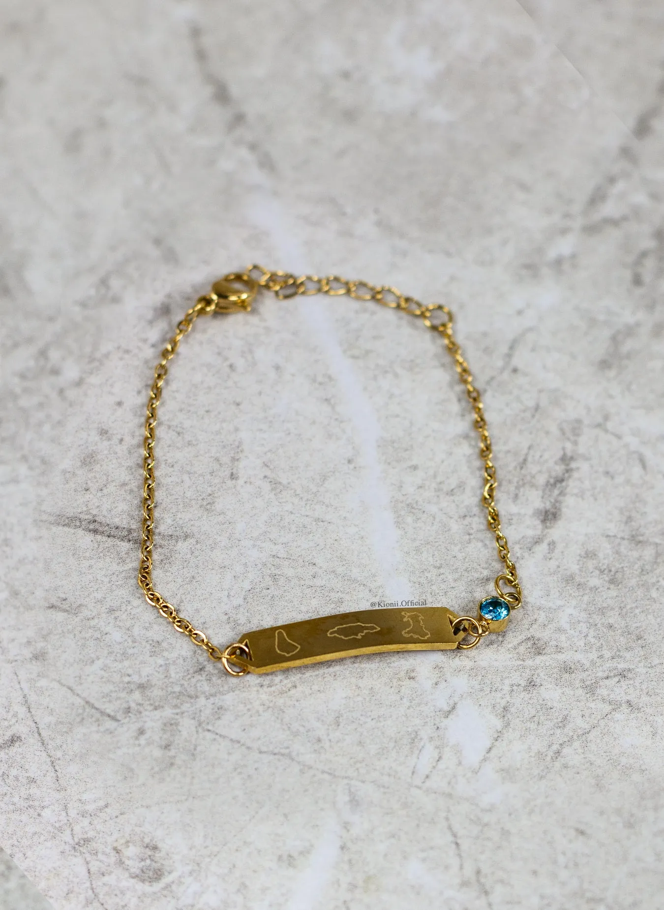 Little Roots Personalised Bracelet Boy