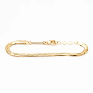 Medium Oval Snake Chain Bracelet