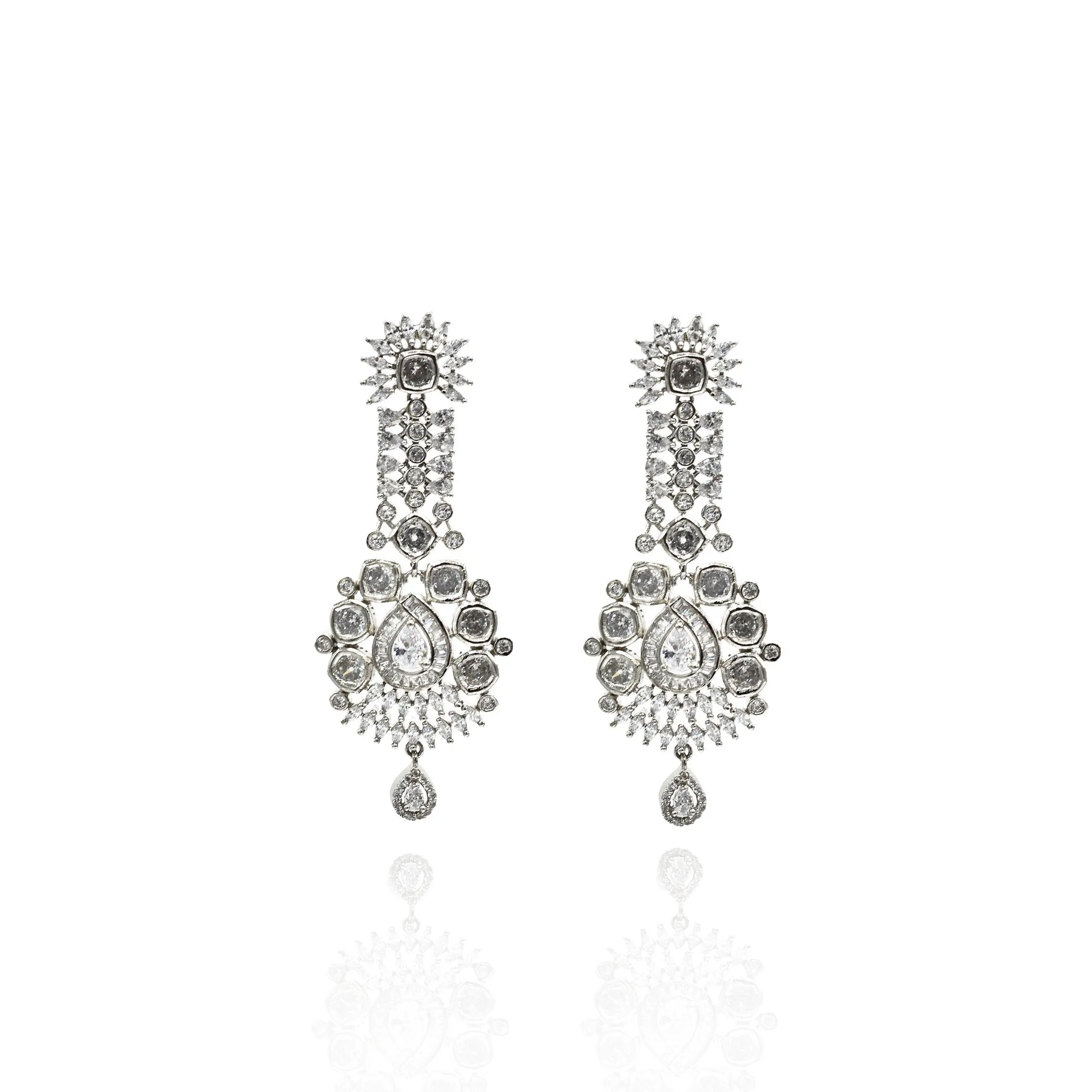 Meena Crystal Earrings