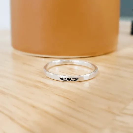 Memorial Angel Ring