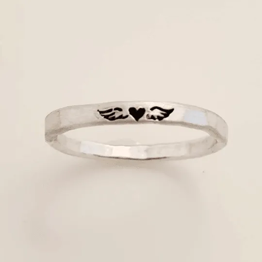 Memorial Angel Ring