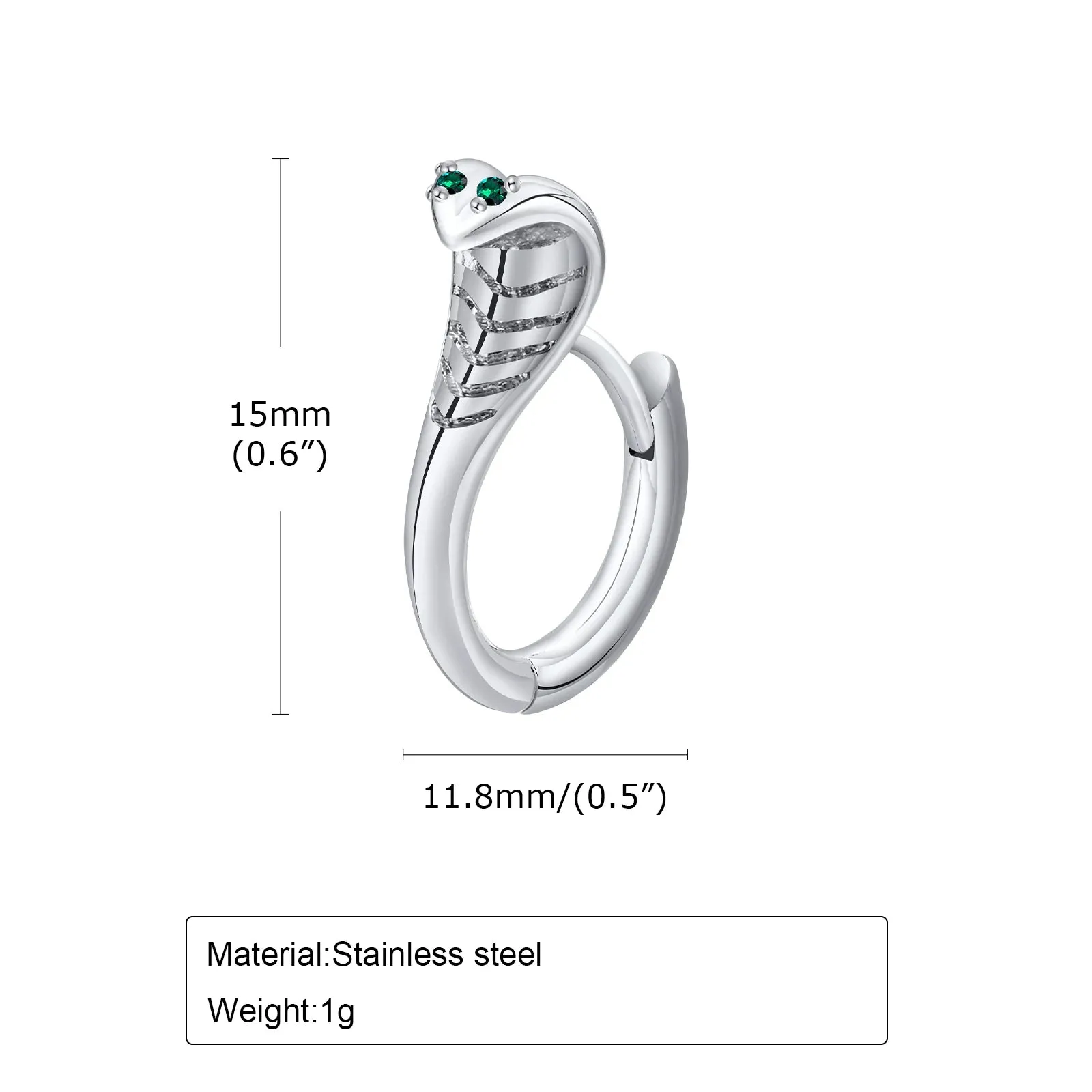 Men's Stylish Hoop Earrings