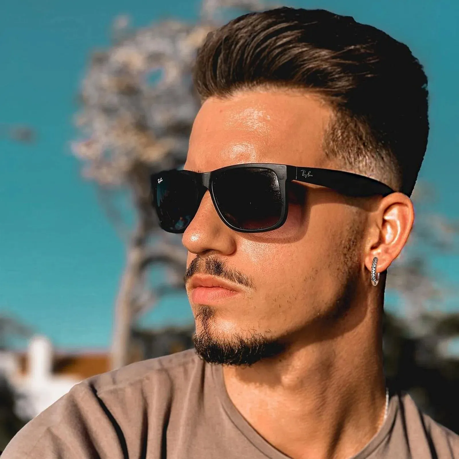 Men's Stylish Hoop Earrings