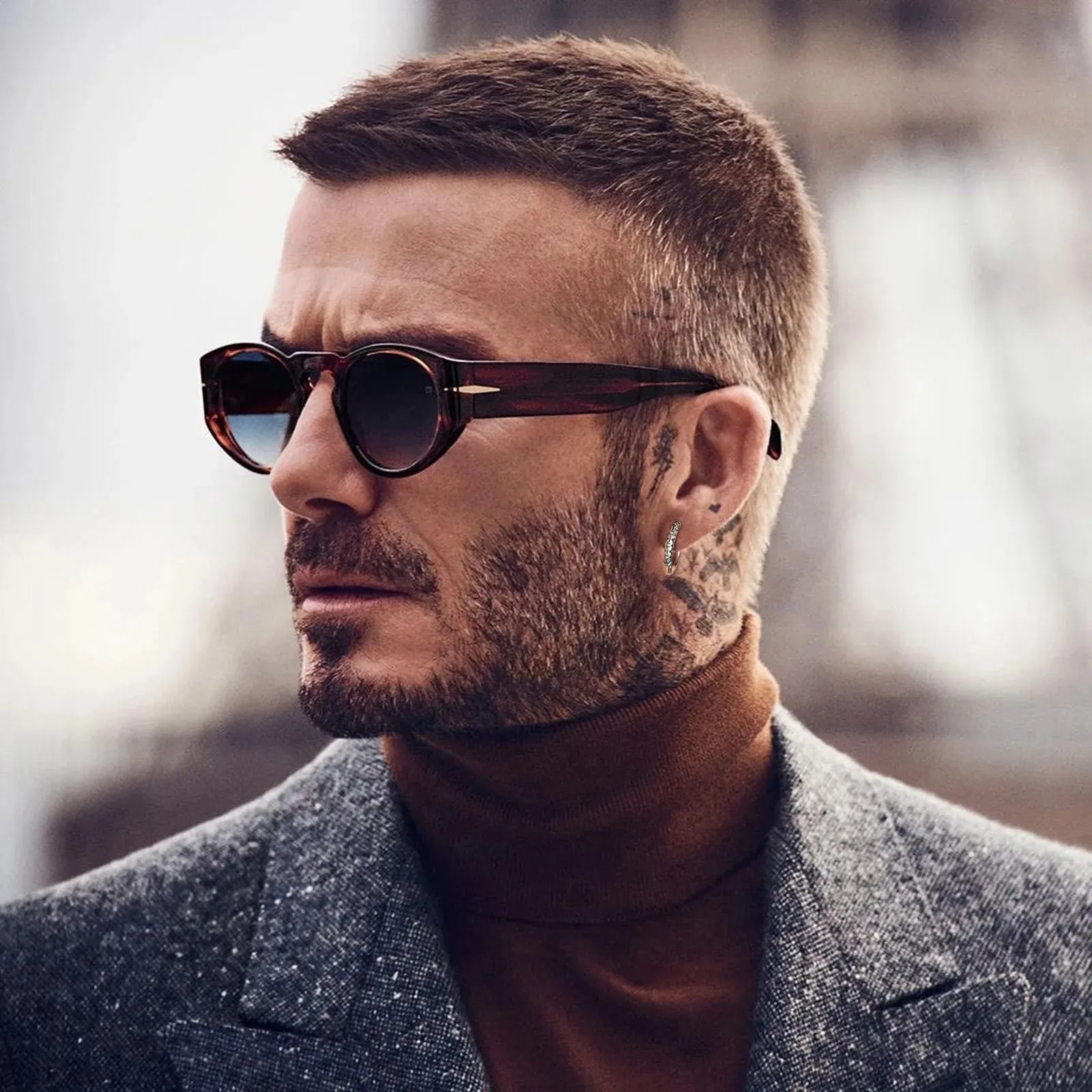 Men's Stylish Hoop Earrings