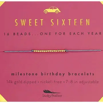 Milestone Birthday Bracelet