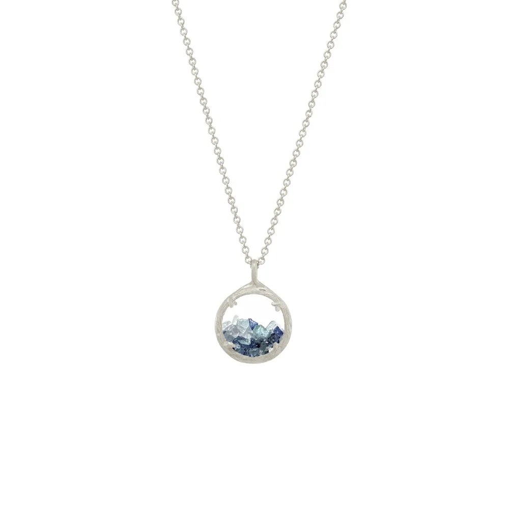 Mini Custom Birthstone Shaker Necklace