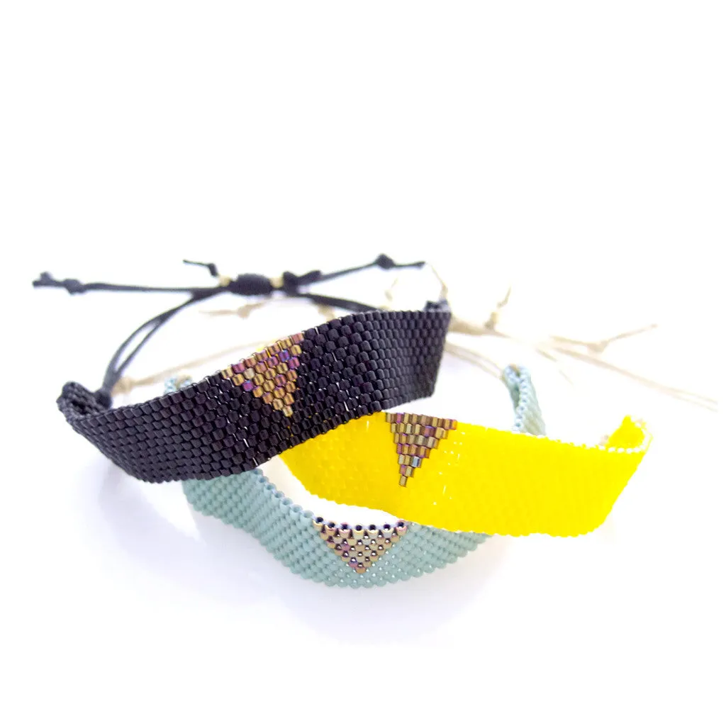 MiniCleo Cord Beaded Bracelet