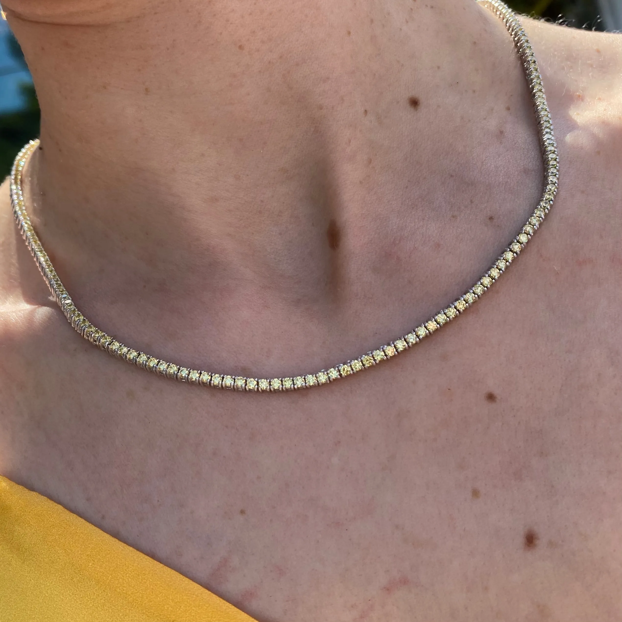 Mounser Laguna Mini Necklace Canary