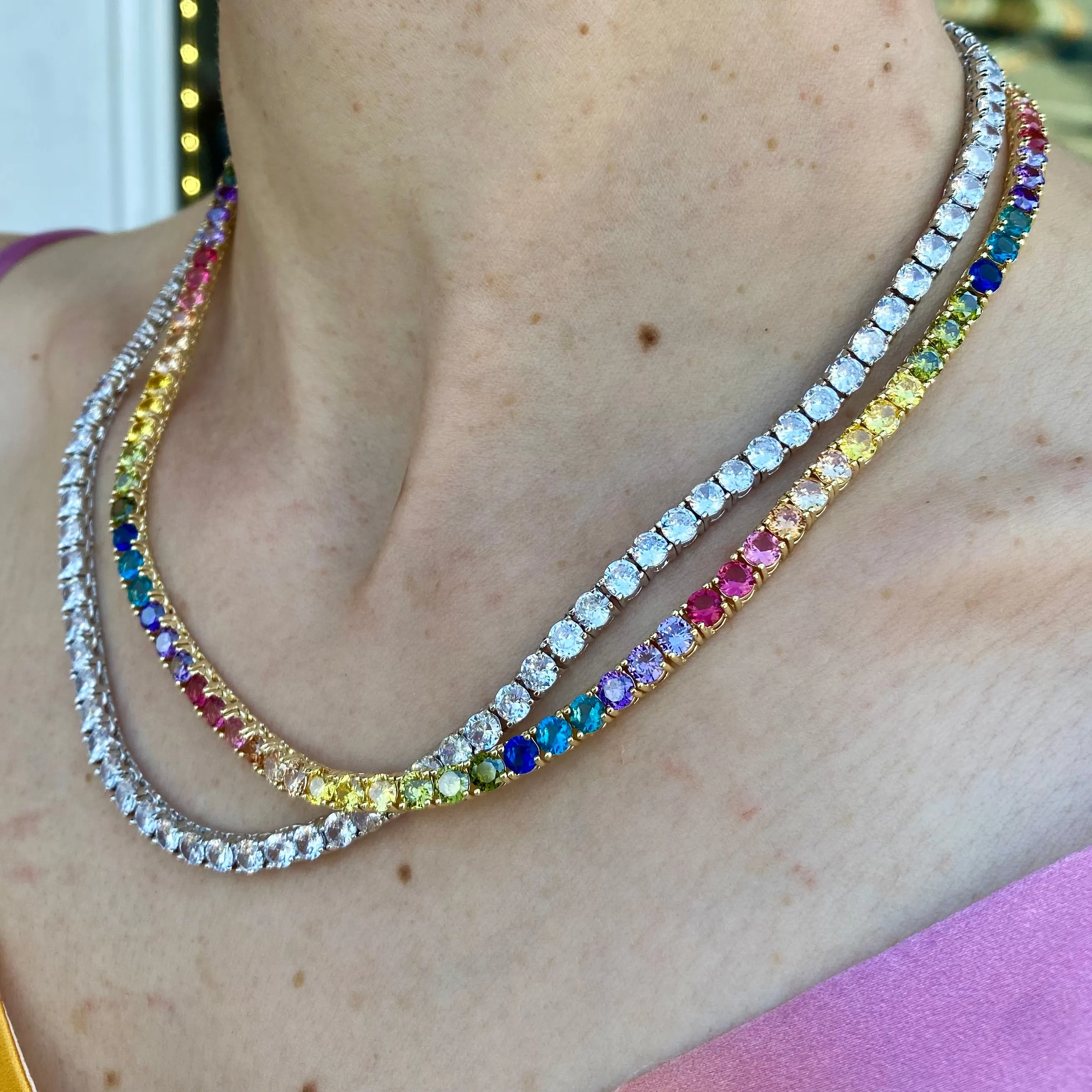 Mounser Laguna Necklace Rainbow