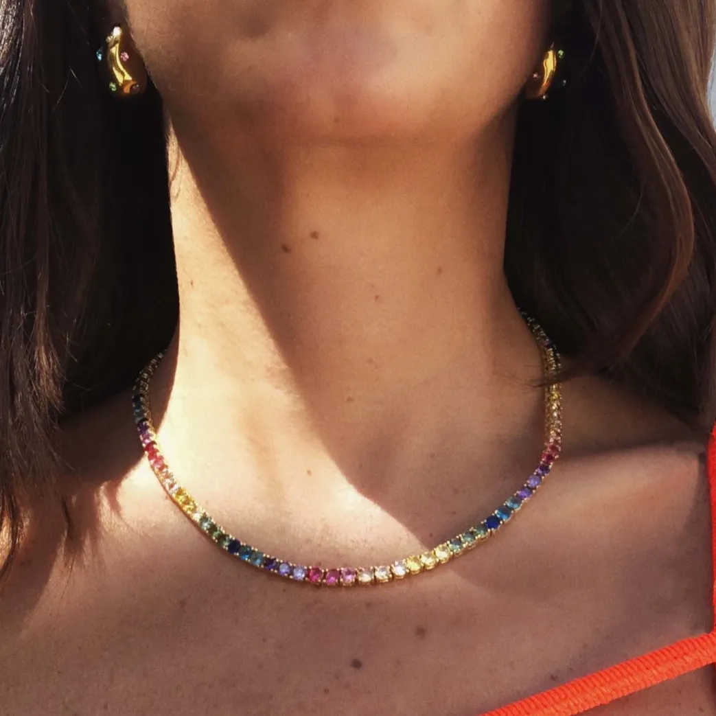 Mounser Laguna Necklace Rainbow