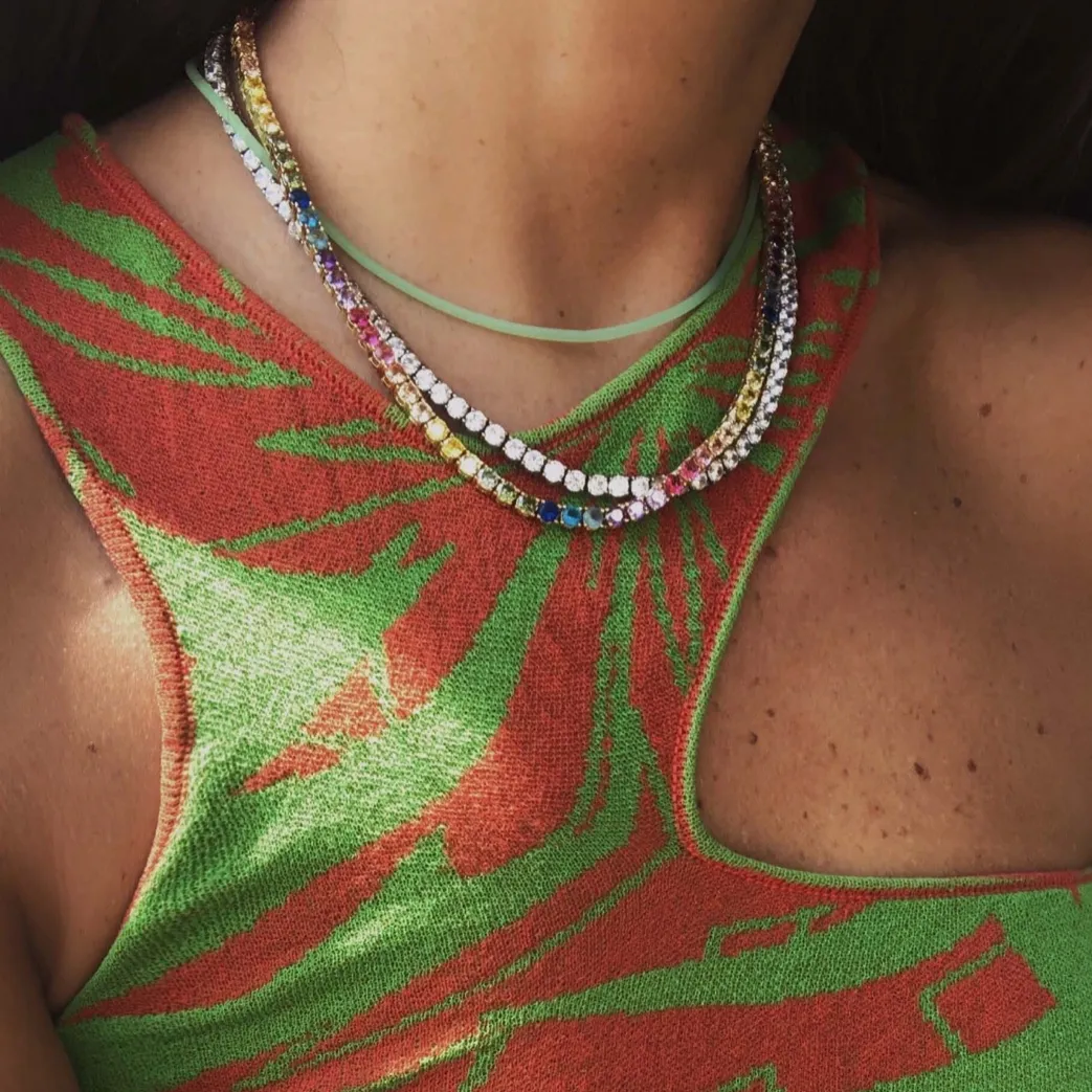 Mounser Laguna Necklace Rainbow