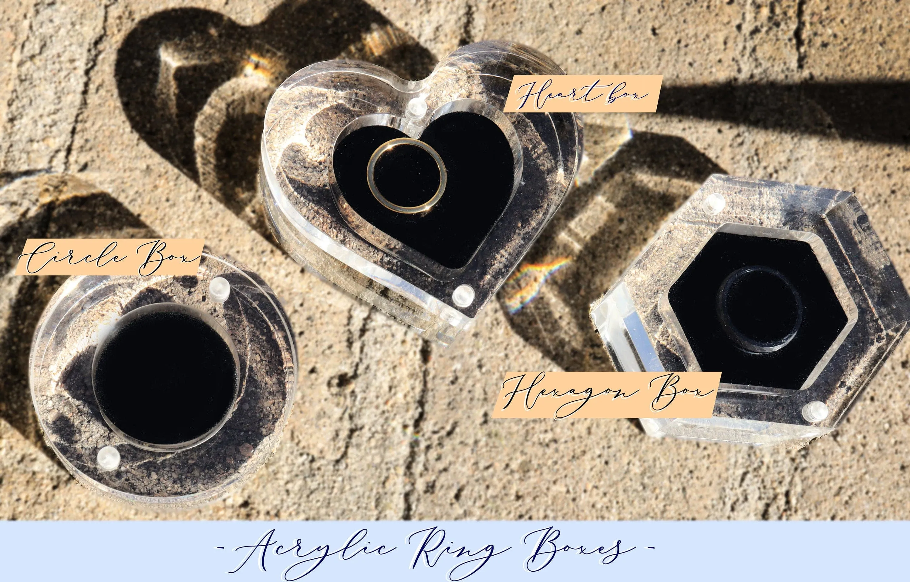 Mountain Tree Ring Box for Wedding Ceremony Ring Bed, Engraved Ring Bearer Acrylic Box, Nature Shaped Wedding Ring Box Mountain Proposal Box