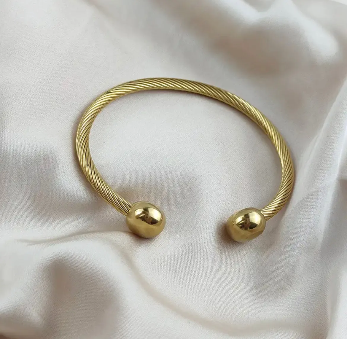 Musa 18ct Gold Plated Bracelet