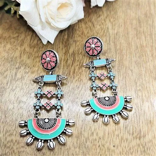 NAINA- ENAMEL PAINTED EARRINGS