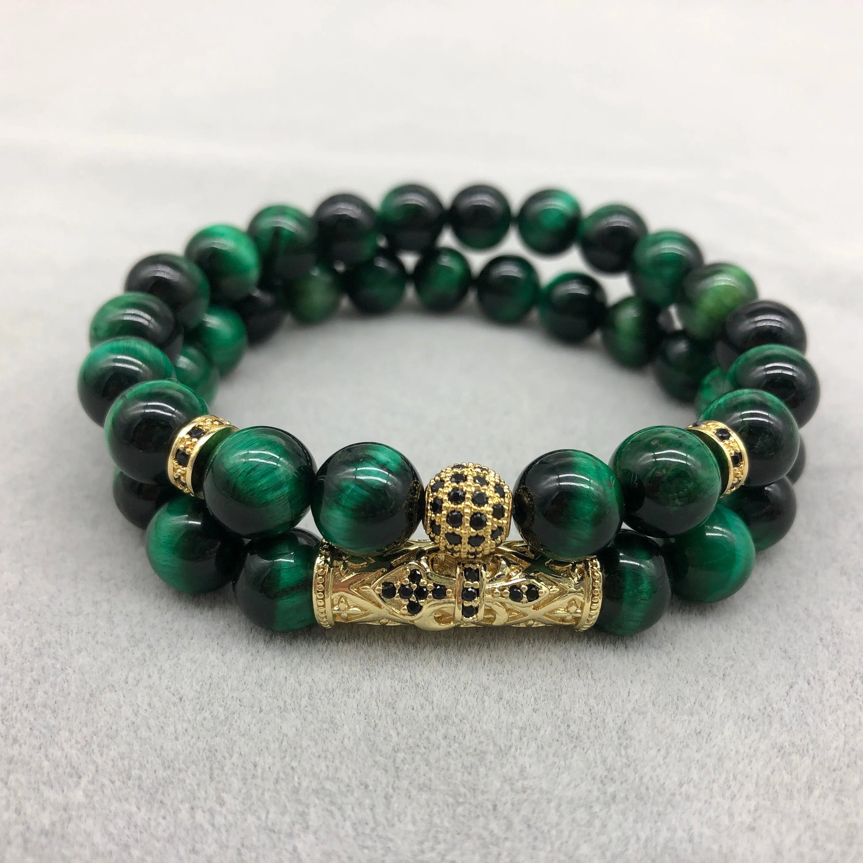 Natural Gemstone good luck reiki bracelets