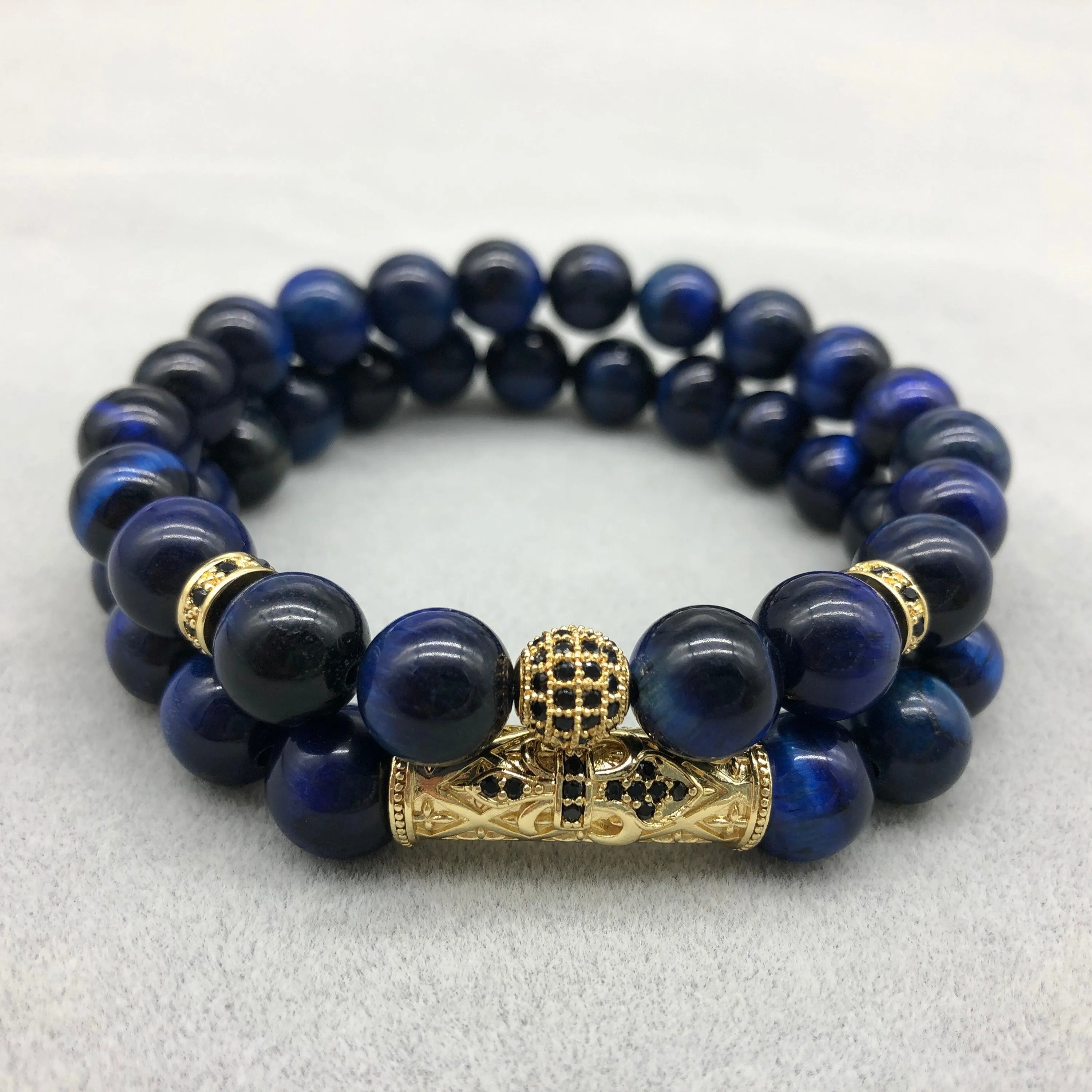 Natural Gemstone good luck reiki bracelets