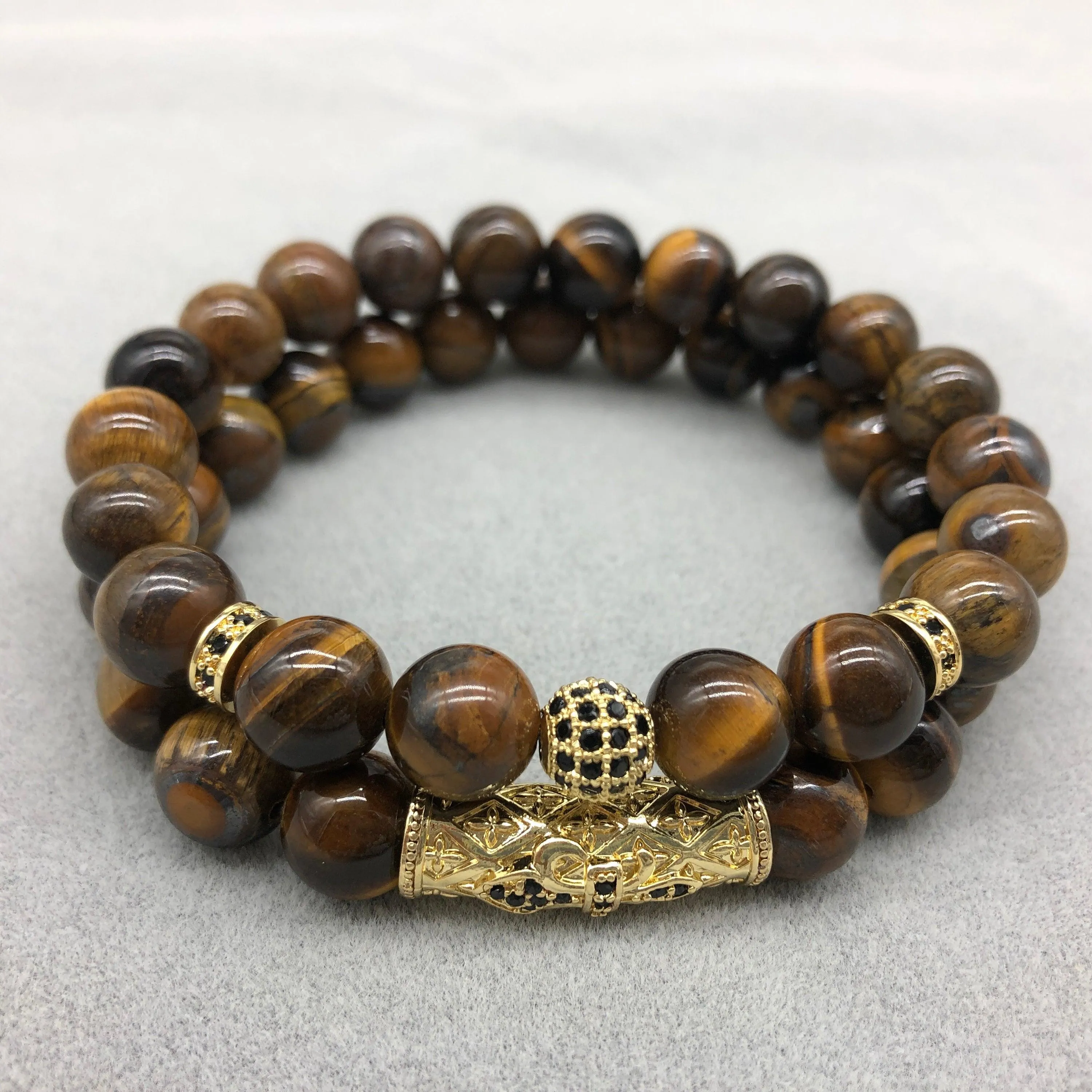 Natural Gemstone good luck reiki bracelets