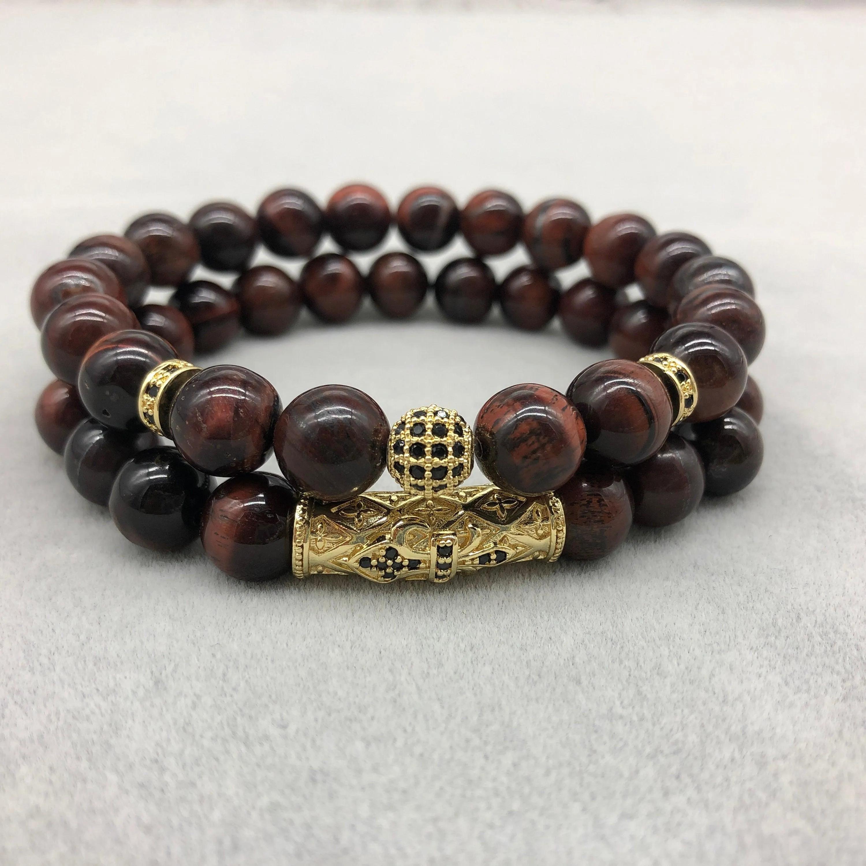 Natural Gemstone good luck reiki bracelets