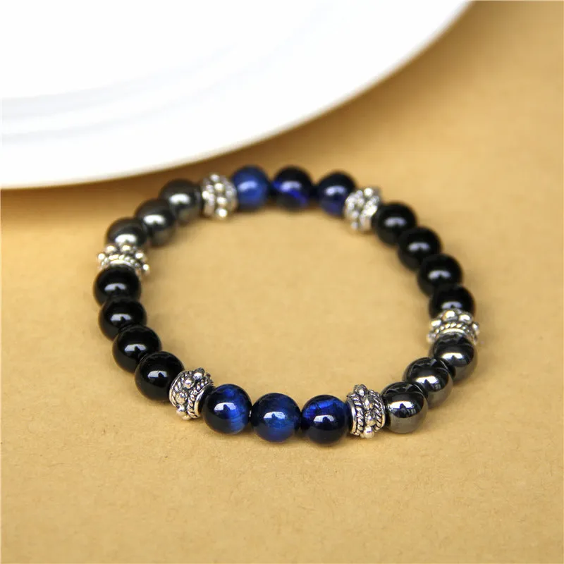 Natural Tiger Eye Bracelet For Men Simple And Fashion