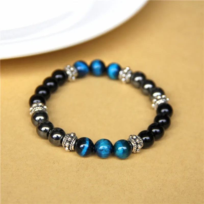 Natural Tiger Eye Bracelet For Men Simple And Fashion