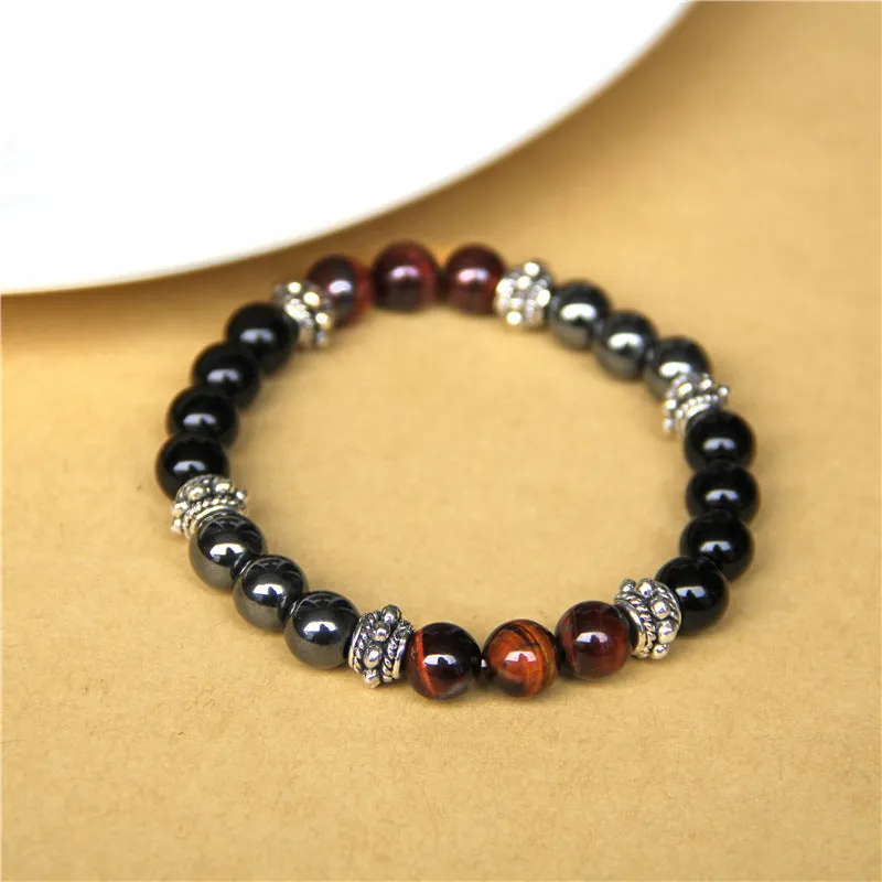 Natural Tiger Eye Bracelet For Men Simple And Fashion