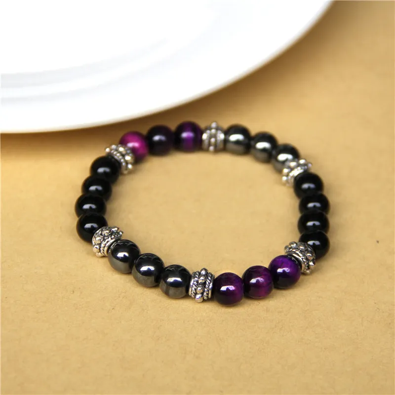 Natural Tiger Eye Bracelet For Men Simple And Fashion