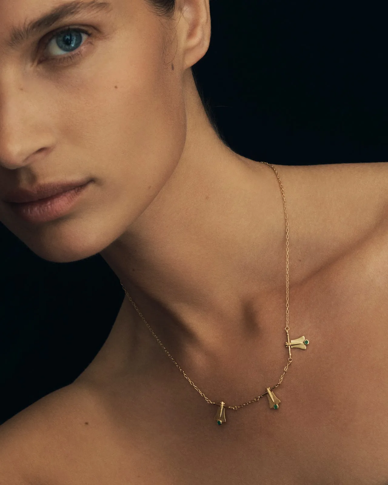 Nectar Necklace Gold Vermeil