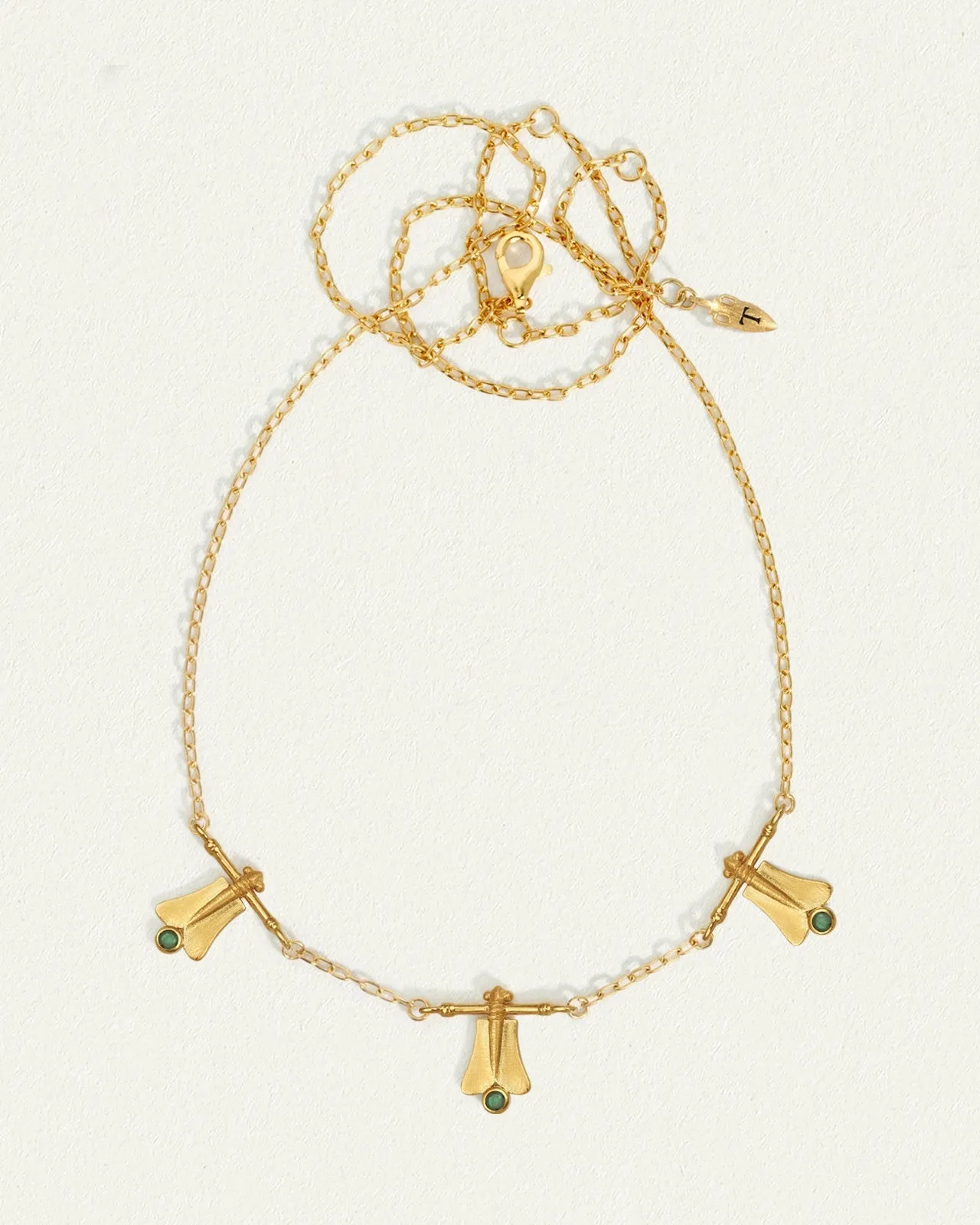 Nectar Necklace Gold Vermeil