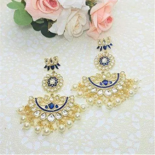 NEILA- MEENA KUNDAN EARRINGS