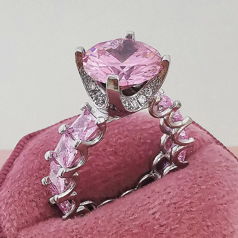 NEW ARRIVAL Design Fashion AAA  Quality Cubic Zirconia Diamonds Luxury Wedding Rings