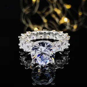 NEW ARRIVAL Design Fashion AAA  Quality Cubic Zirconia Diamonds Luxury Wedding Rings