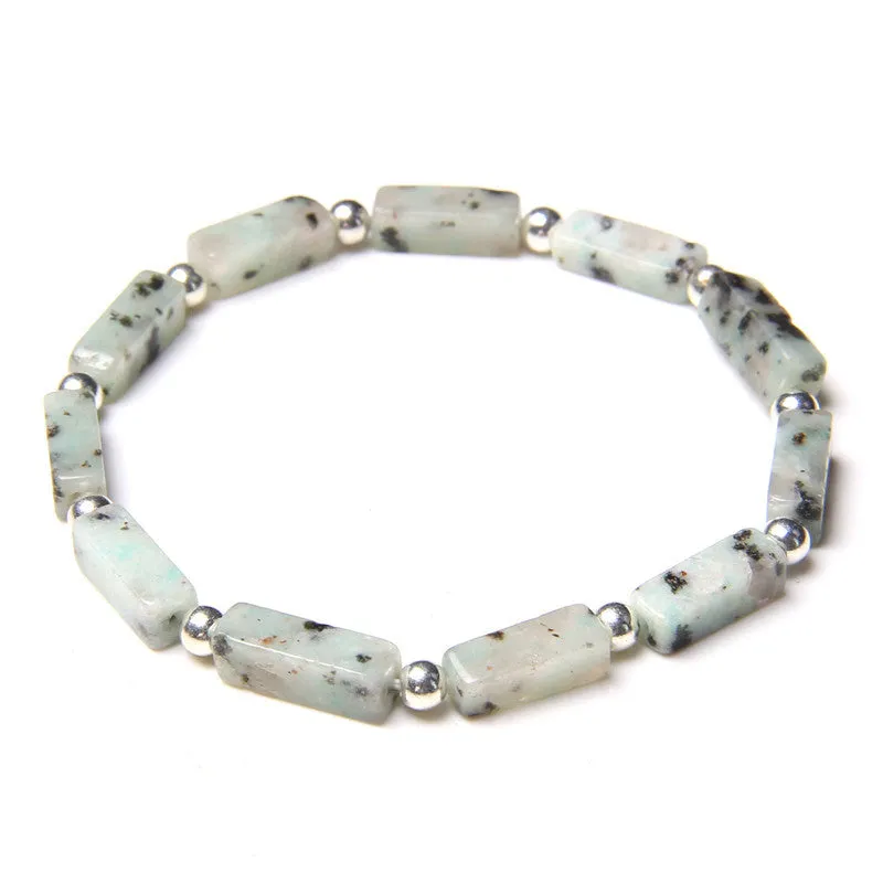 New Natural Rectangular Bead Bracelet