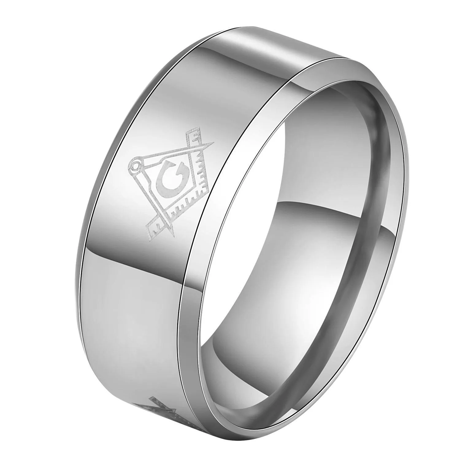 OFFER OF THE MONTH - Vintage Gold Silver Black Freemason Signet Rings