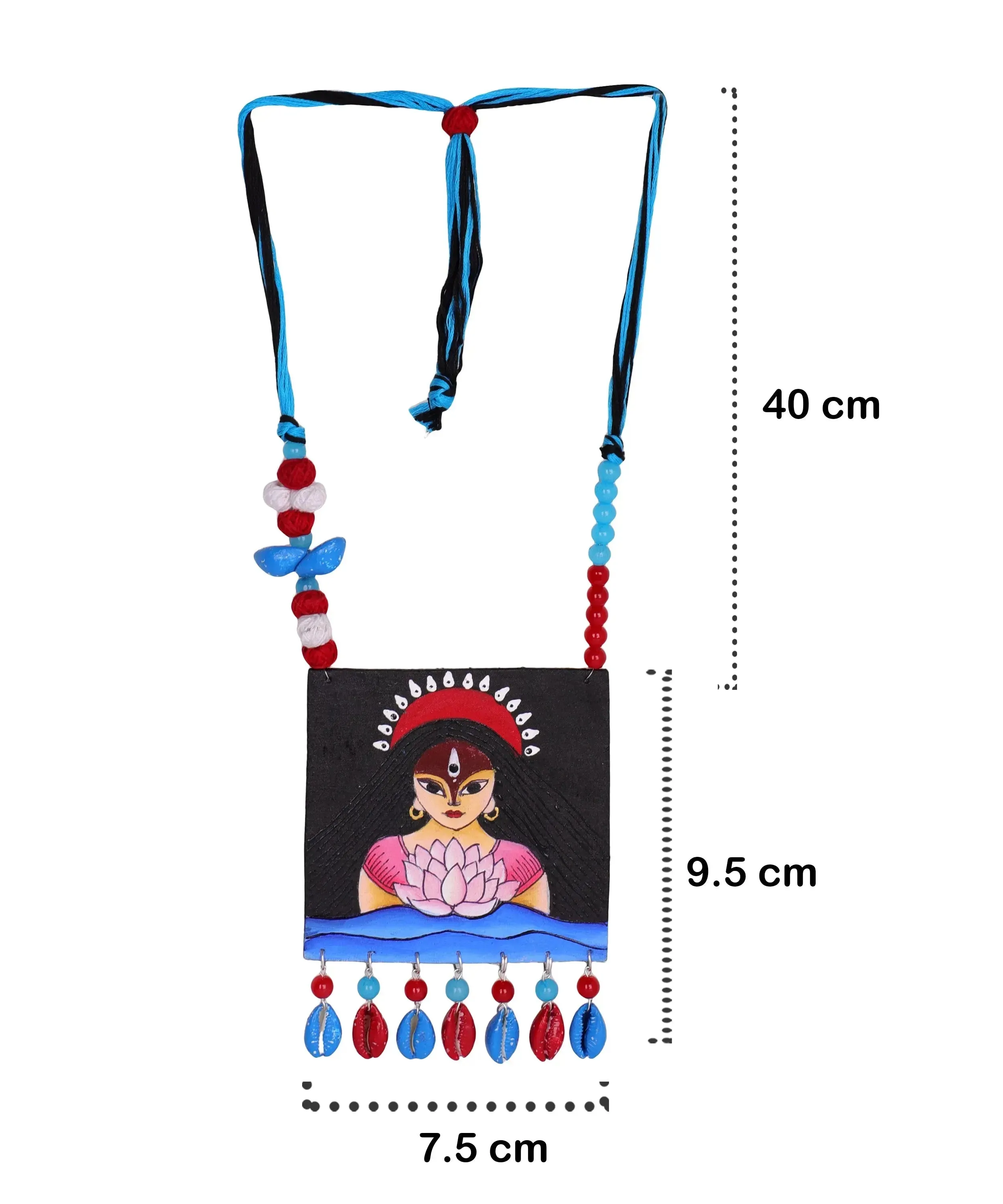 Padmavati Classic Multi Color Hand Painted (Necklace Set) HP-NP-201