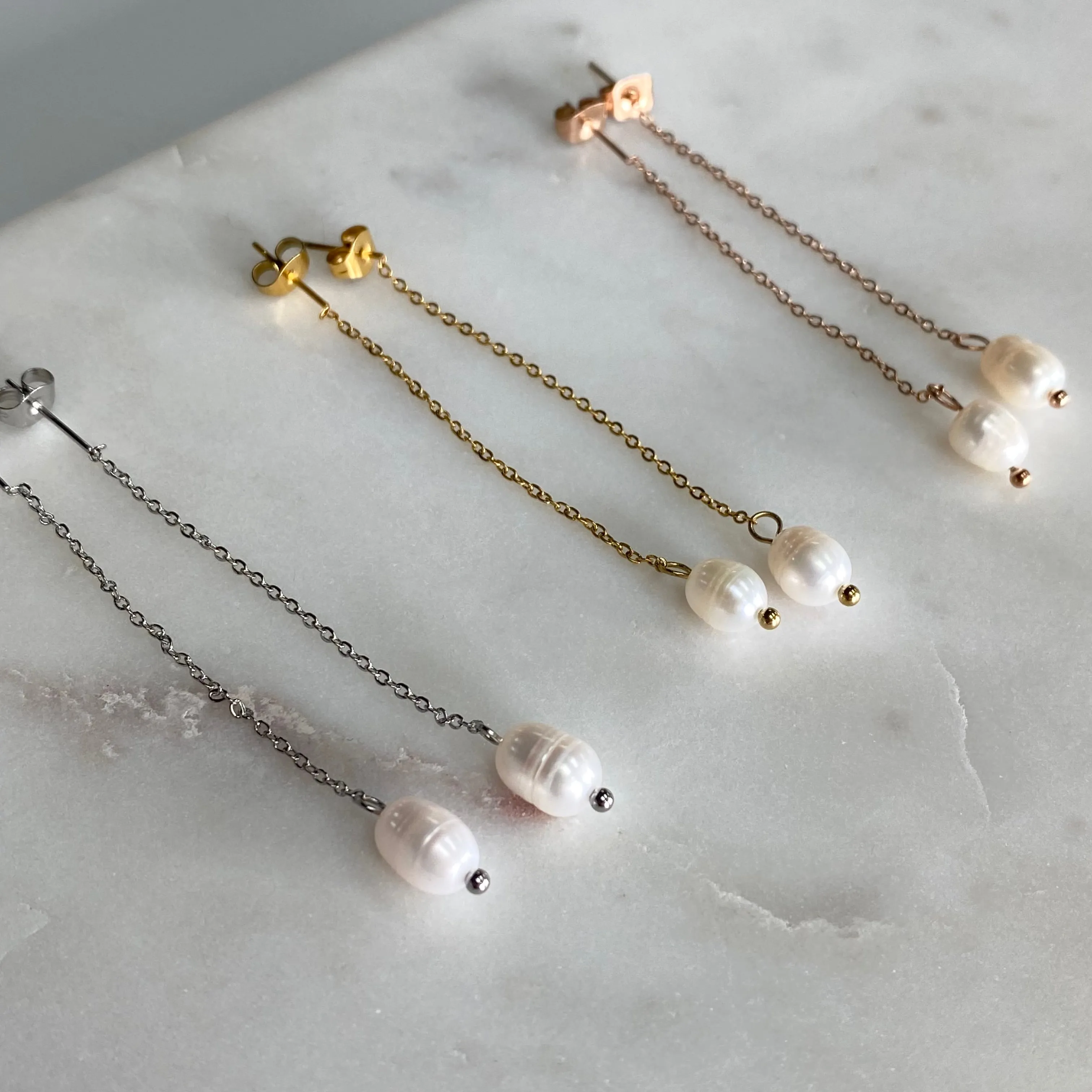 Pearl Drop Earrings