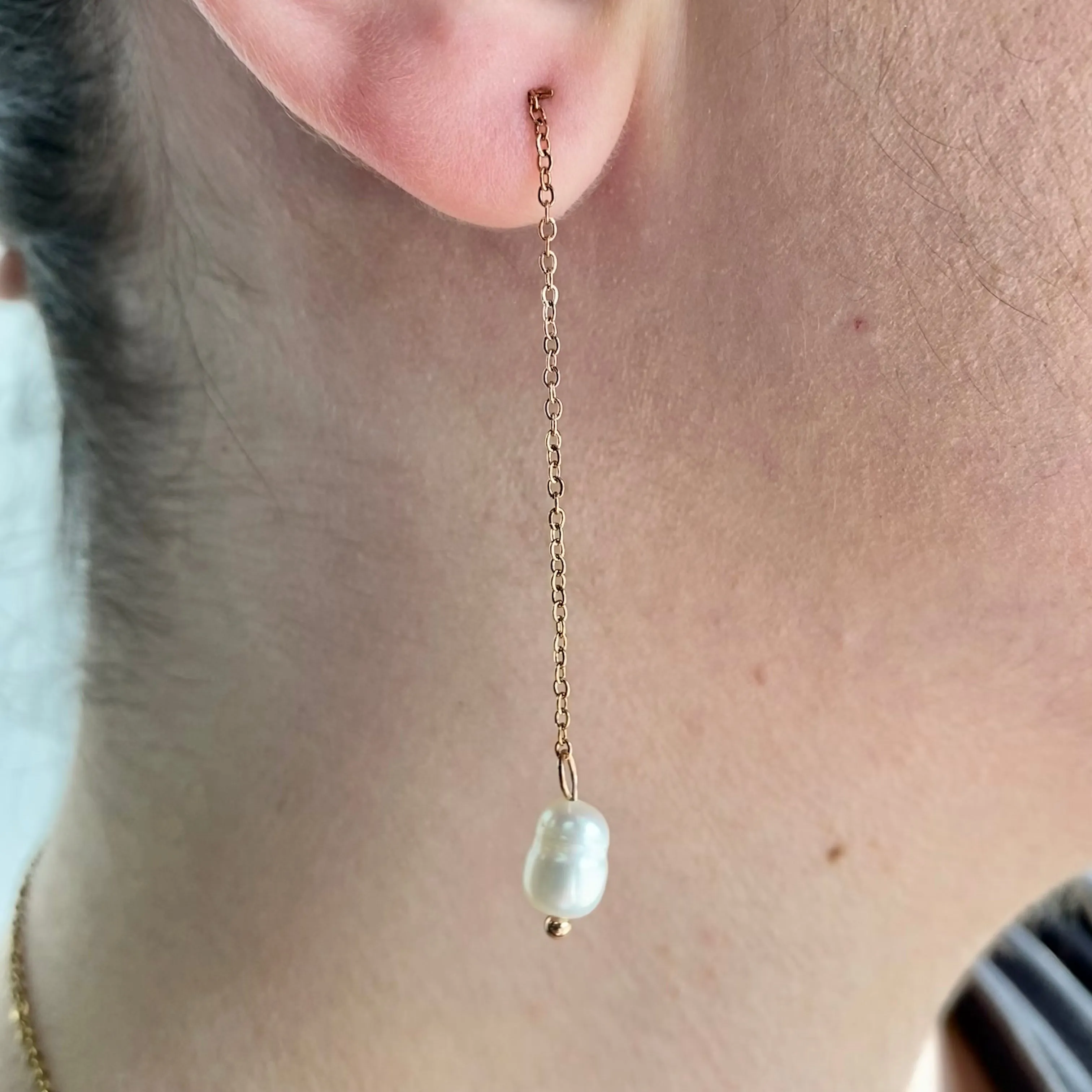 Pearl Drop Earrings