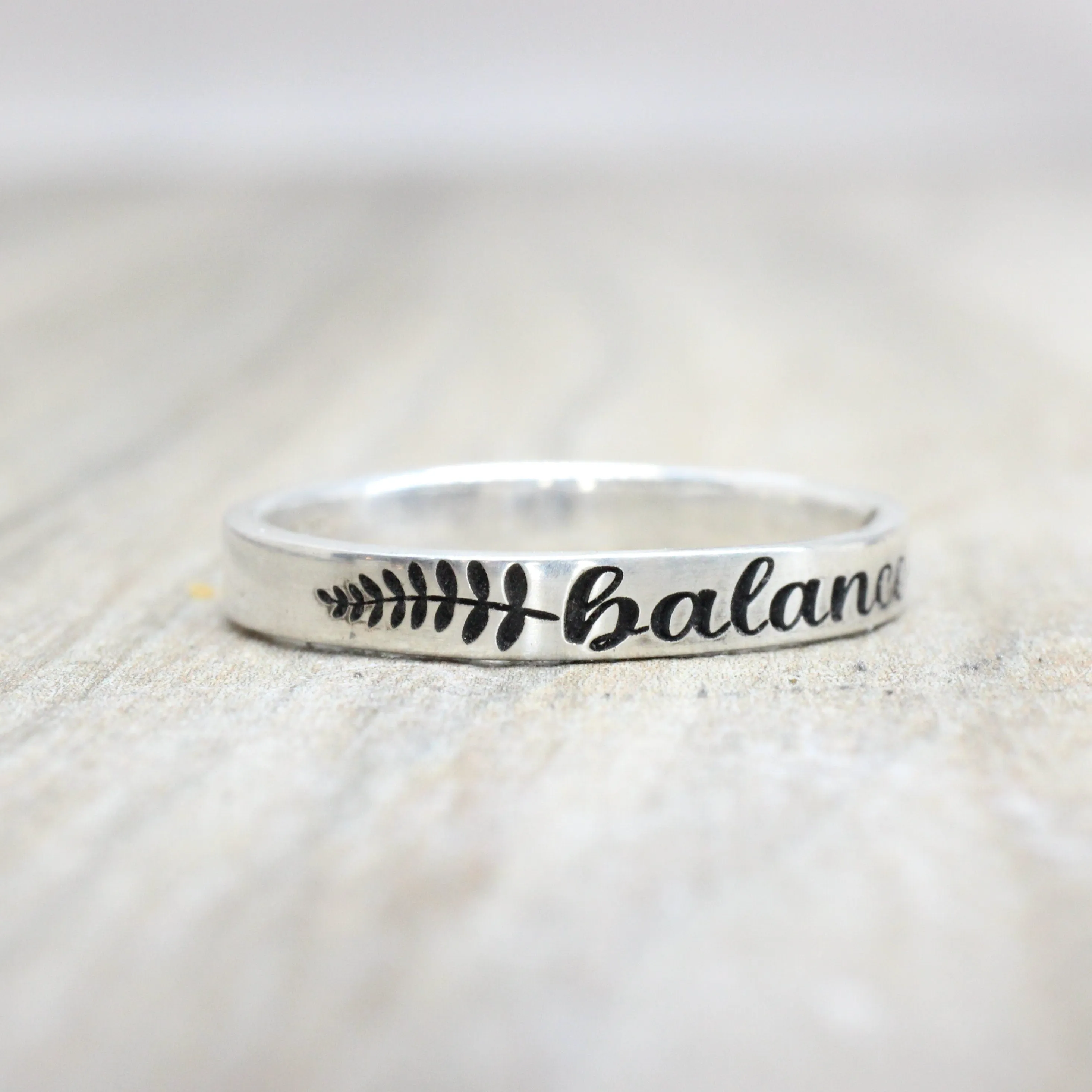 Personalized Gift Engraved Ring