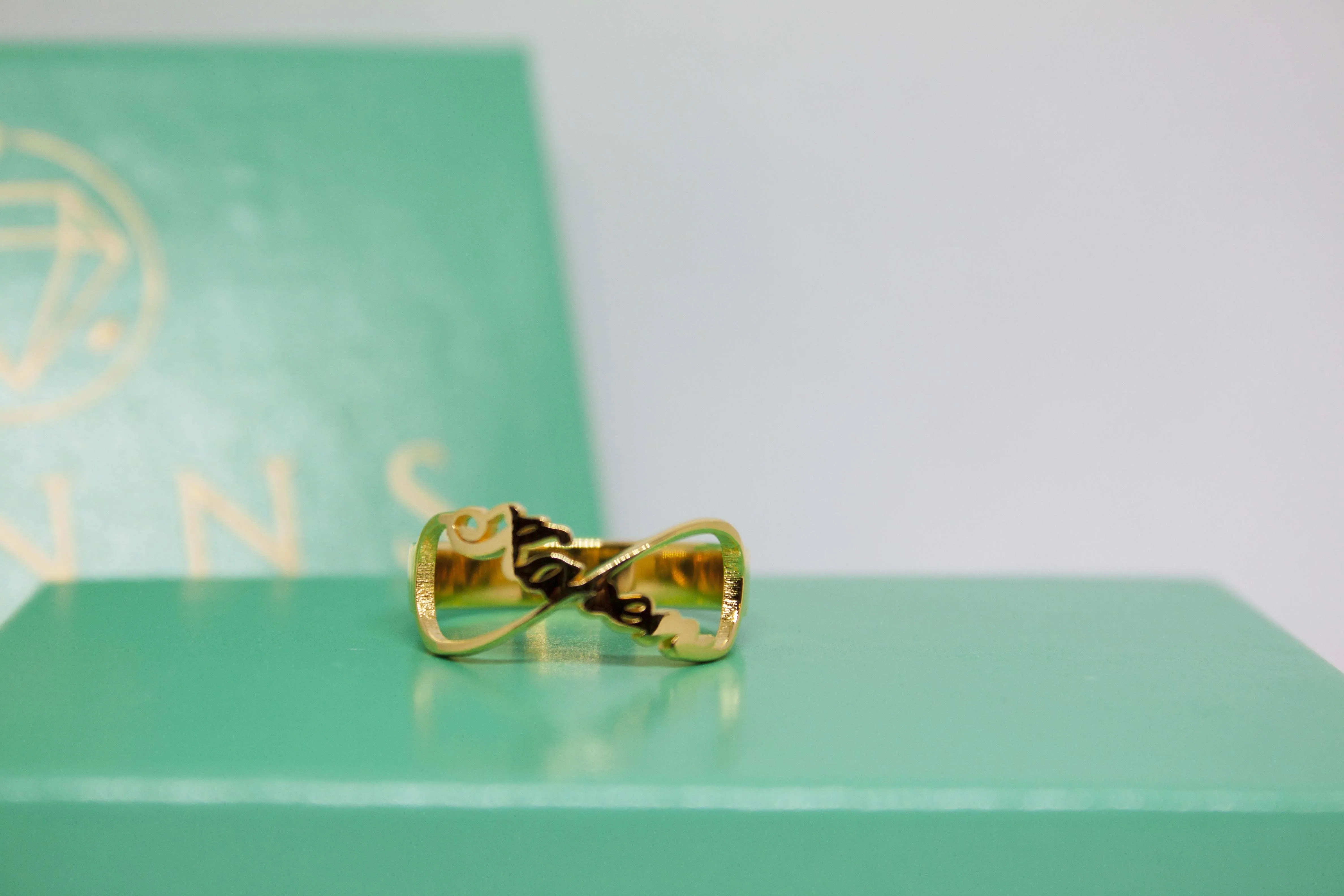 Personalized Infinity Ring