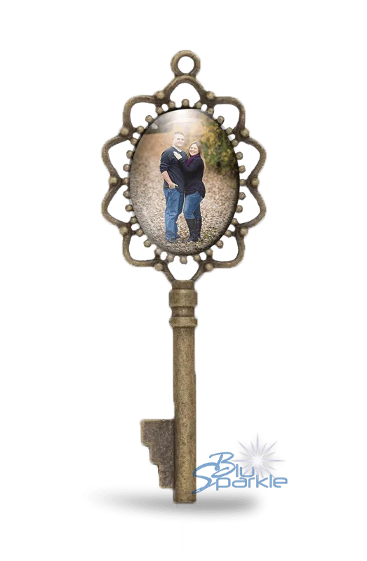Personalized Photo Key Pendants