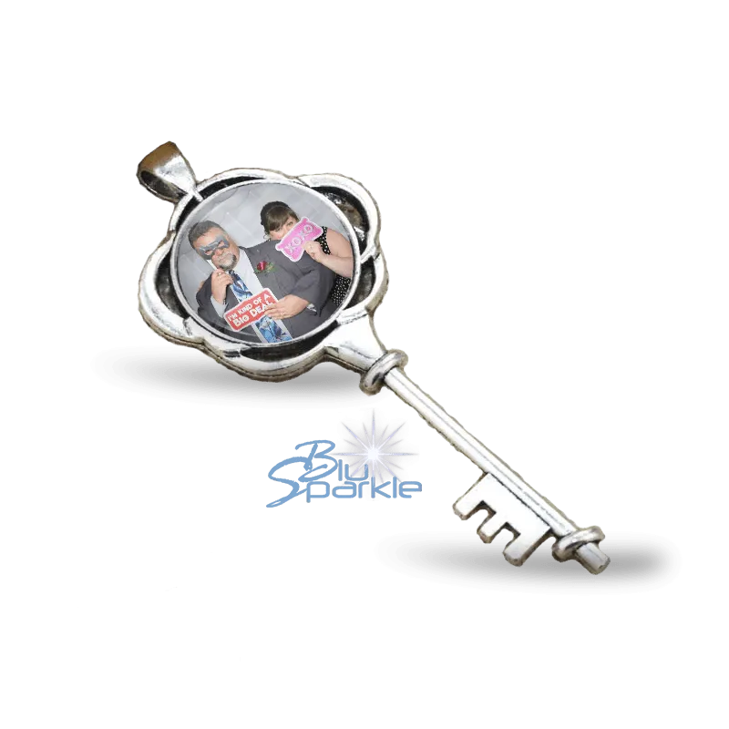Personalized Photo Key Pendants